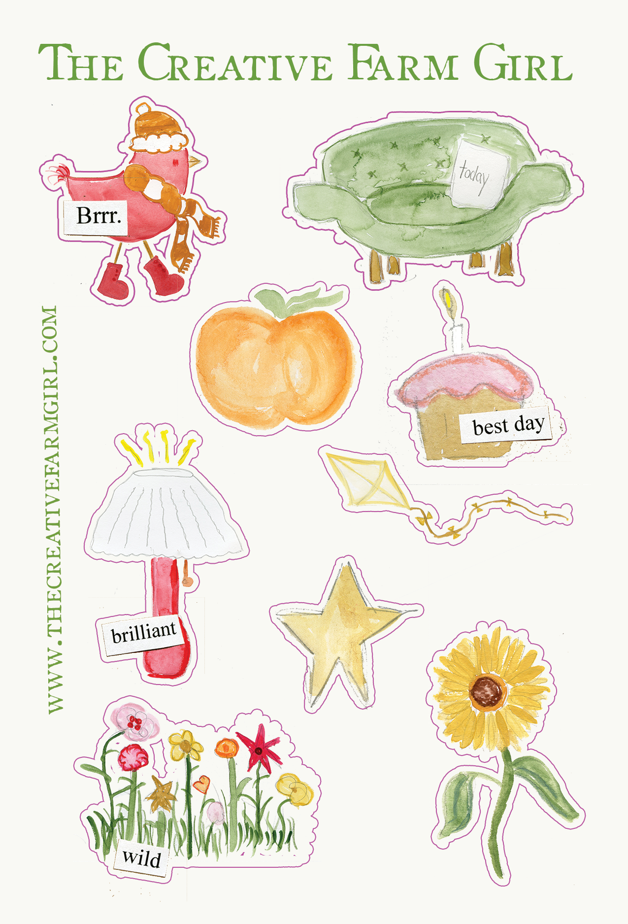 Sweet Sticker Sheet