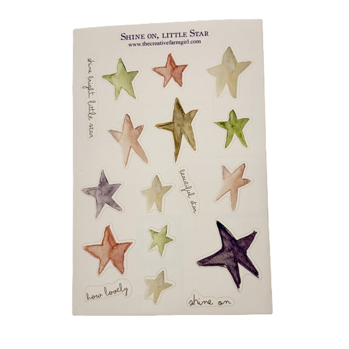 Bright Star Sticker Set