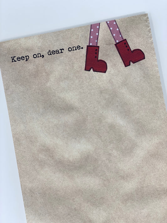 Keep On, Dear One Notepad