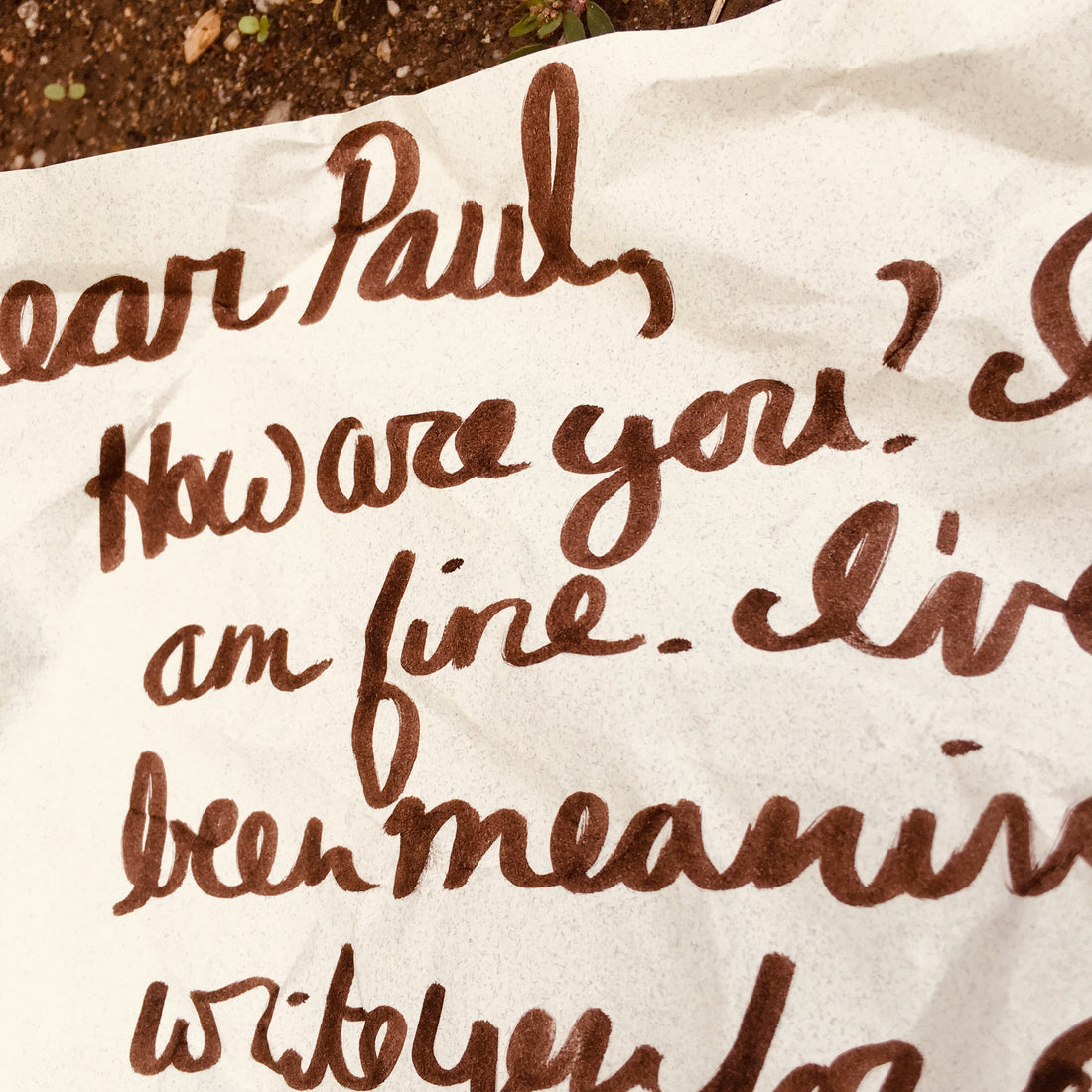 A Letter for the Greatest Letter Writer Ever