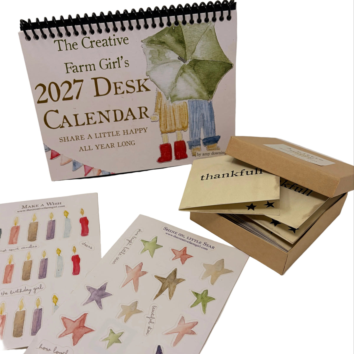 The Creative Farm Girl's 2027 Desk Calendar