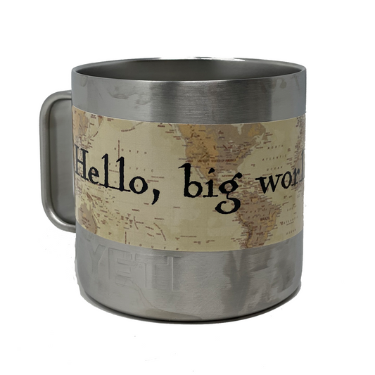 Hello, Big World Stick-On