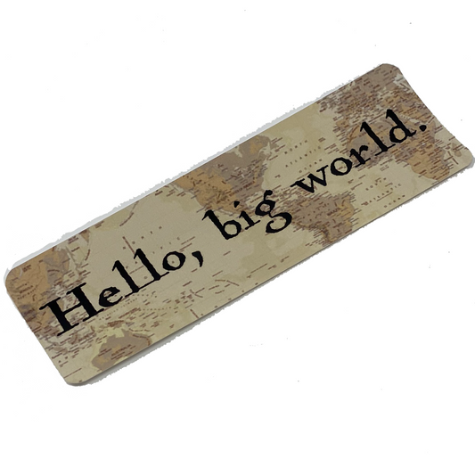 Hello, Big World Stick-On
