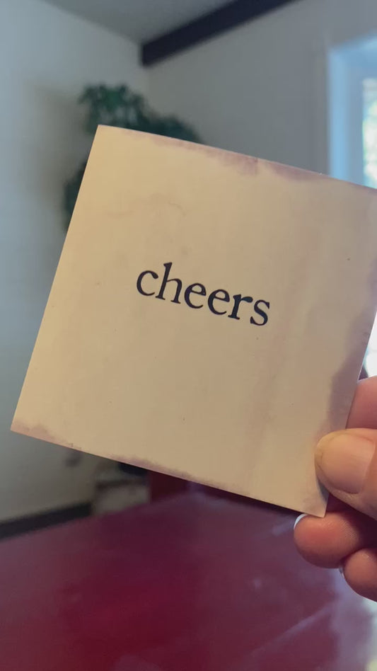 Cheers (an Inside Out Card)