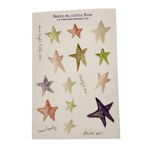 Bright Star Sticker Set