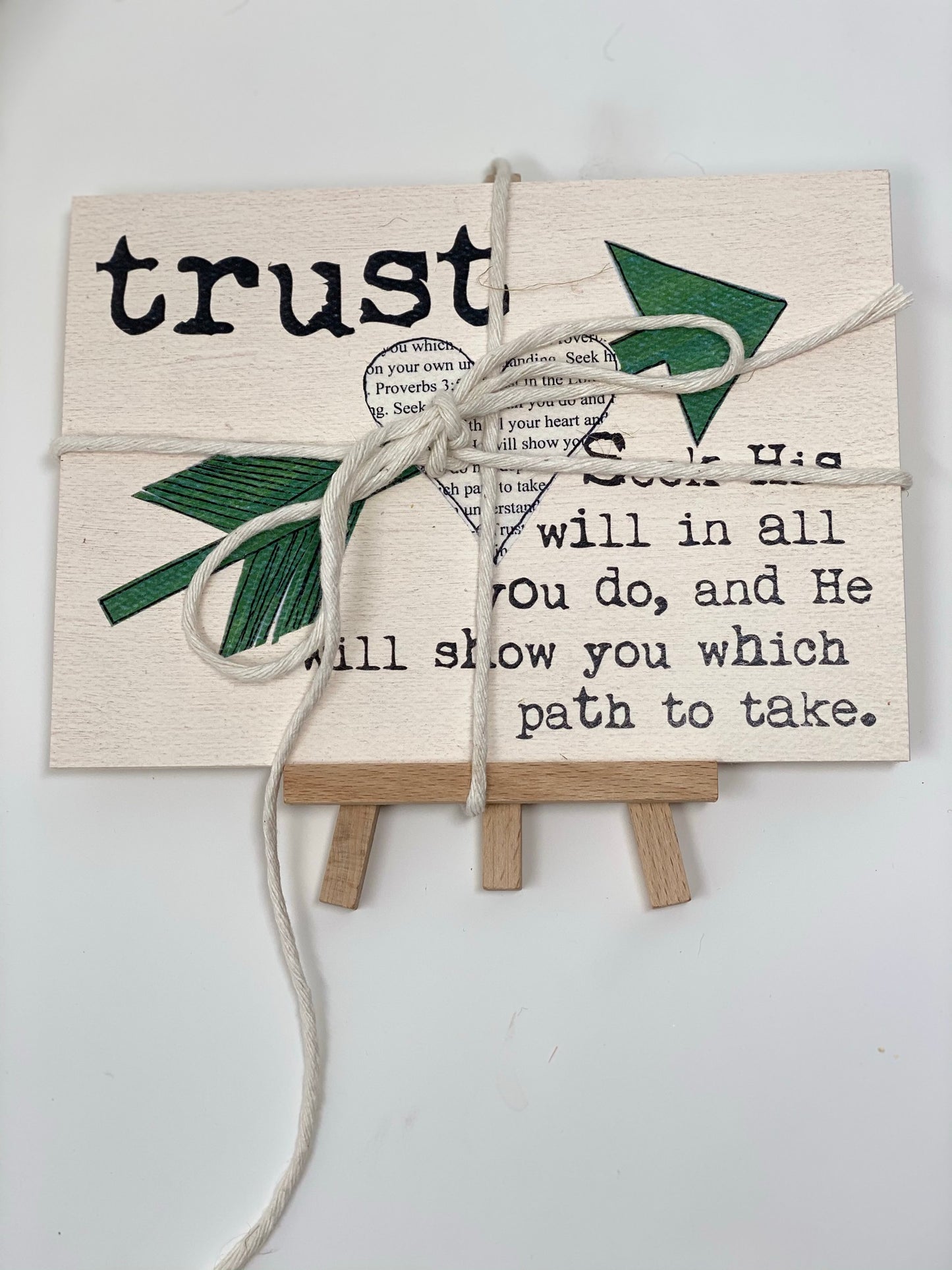 Seeds of Inspiration Display with Easel