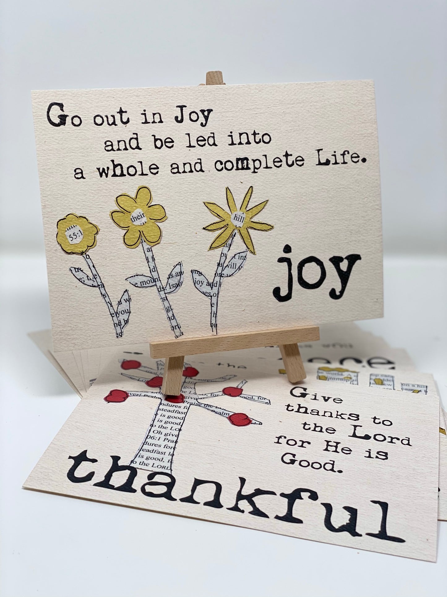 Seeds of Inspiration Display with Easel