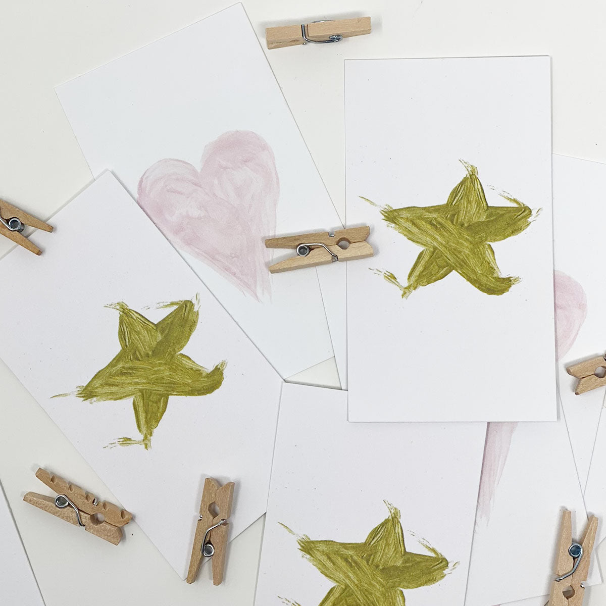 Hearts & Stars Gifty Tags (set/10)