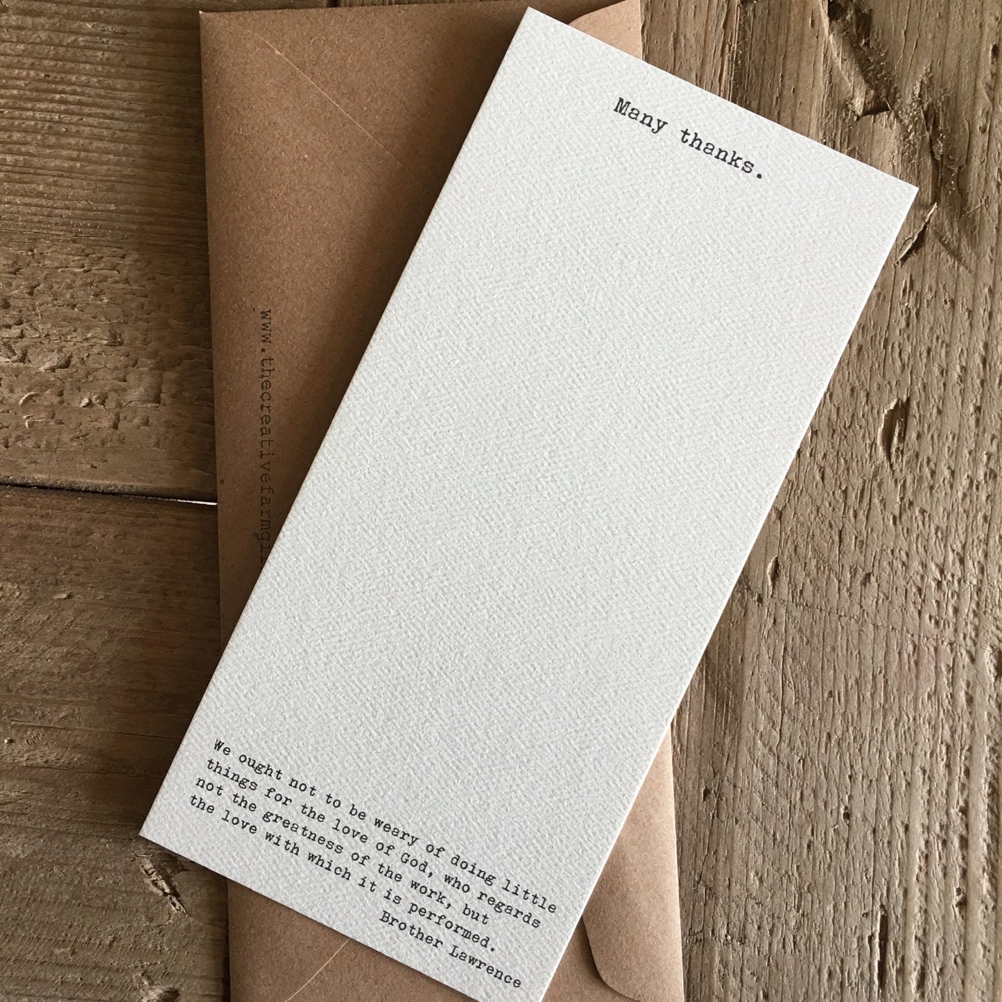 Many Thanks 6-piece set