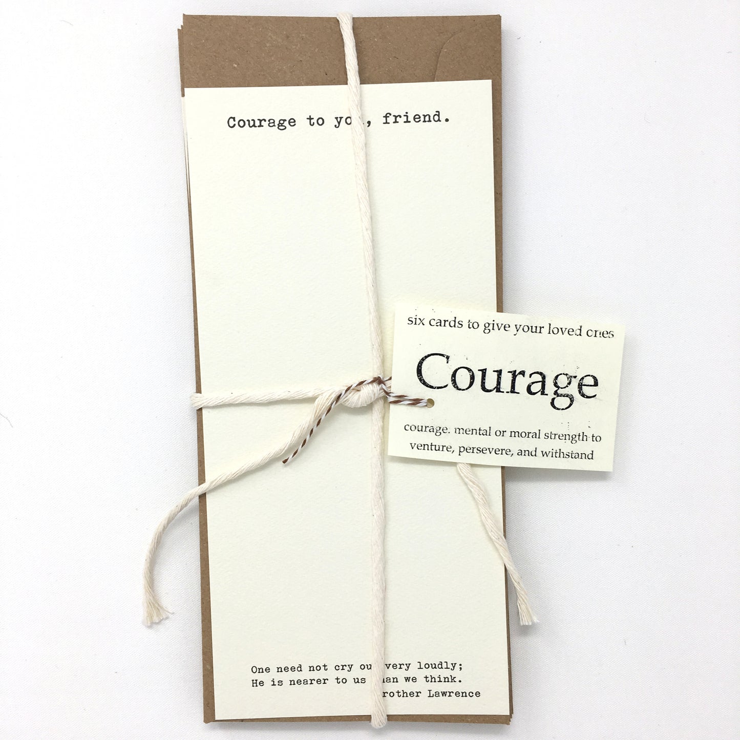 Courage to You 6-piece set (long and classic)