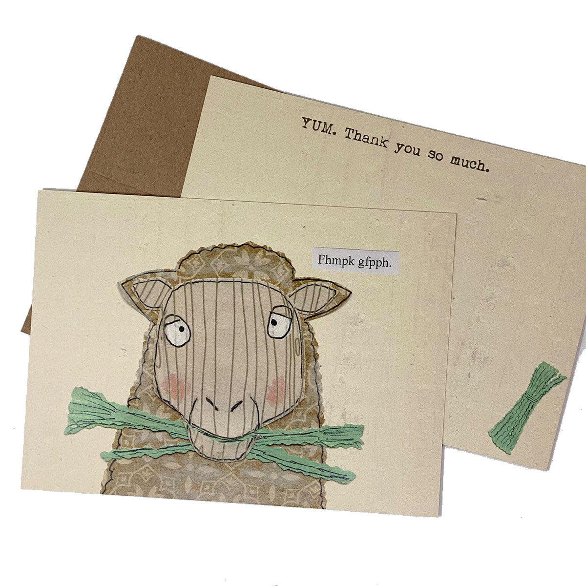 Yum (and Thank You), from Sheep