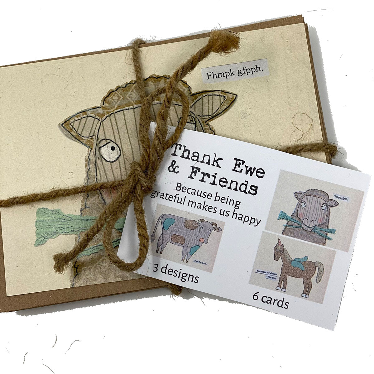 Thank Ewe & Friends Card Set (Little One)
